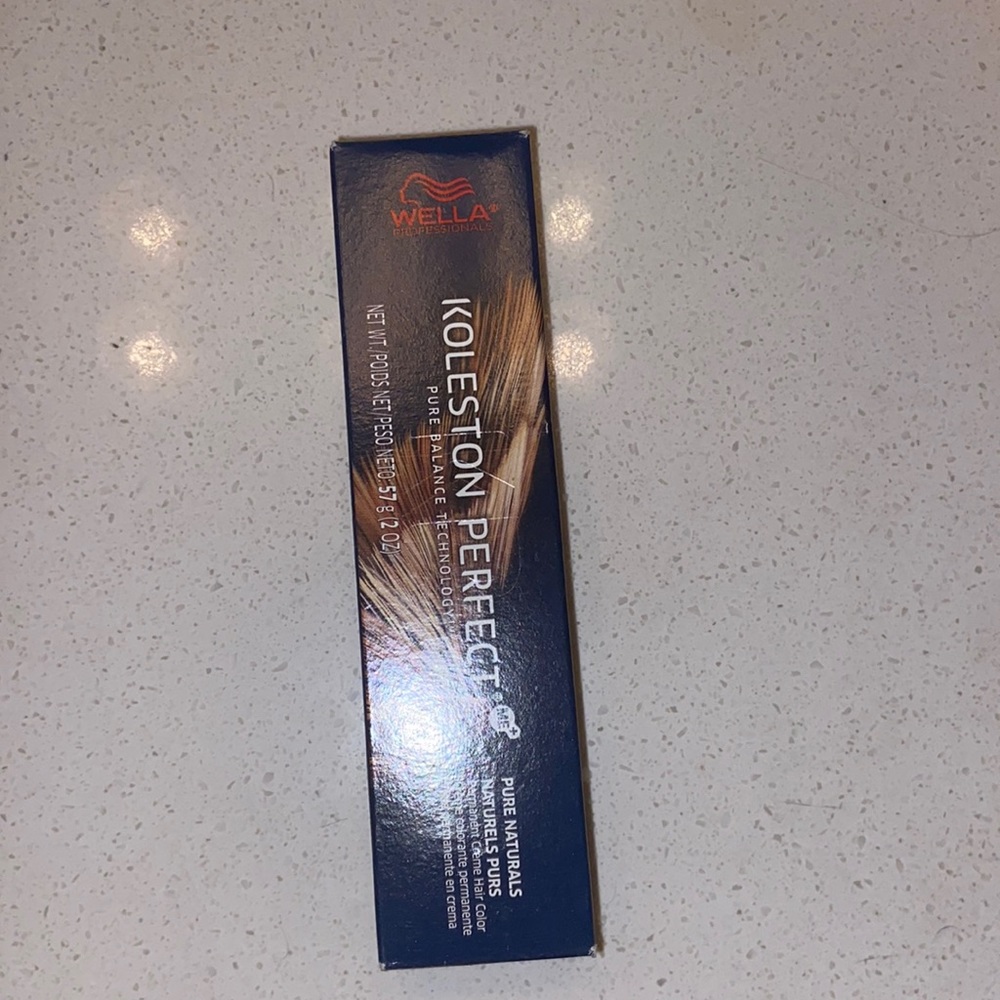 Wella koleston perfect pure balance technology color 77/01 intense medium blonde